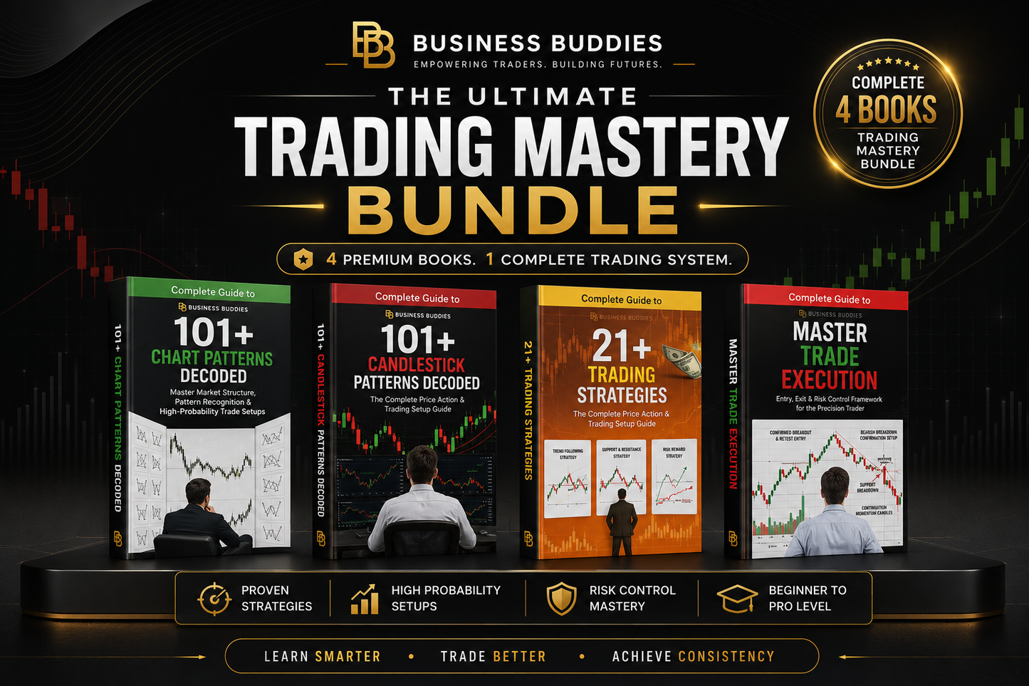 The Ultimate Trading Mastery Bundle – 4-in-1