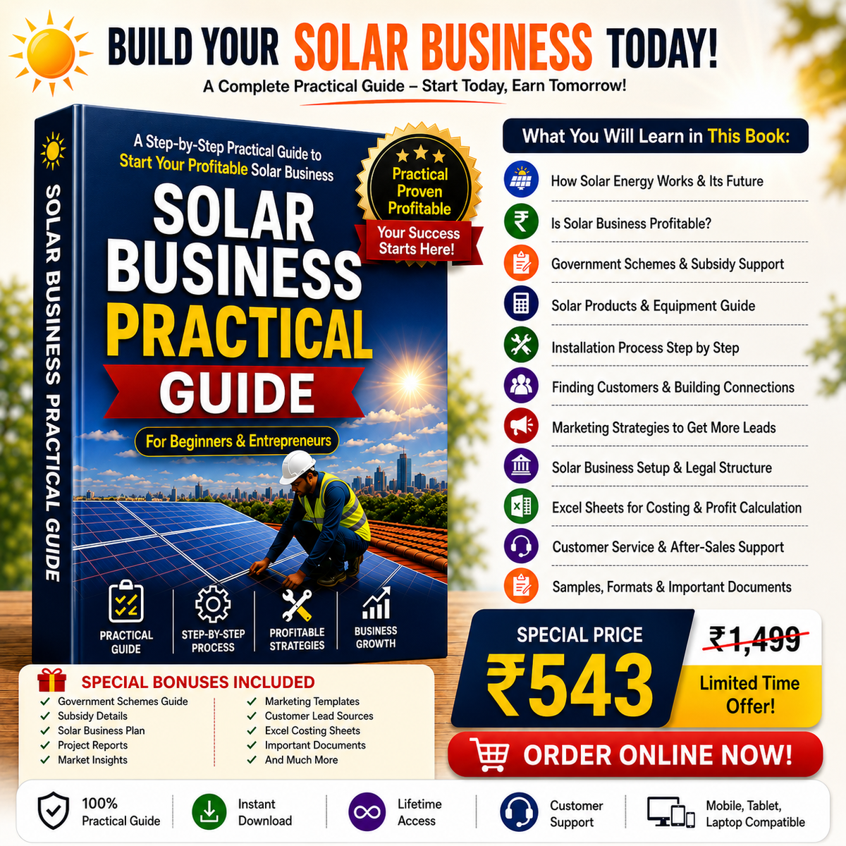 COMPLETE SOLAR BUSINESS GUIDE
