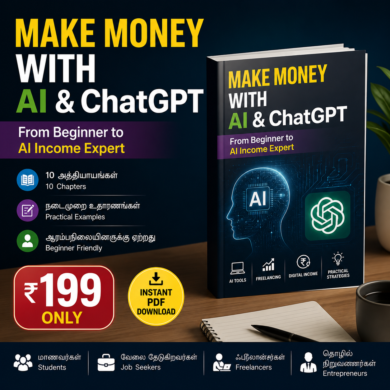 AI மற்றும் ChatGPT மூலம் பணம் சம்பாதியுங்கள்